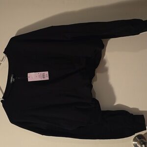 NWT Wild Fable bubble hem cropped sweatshirt size Large